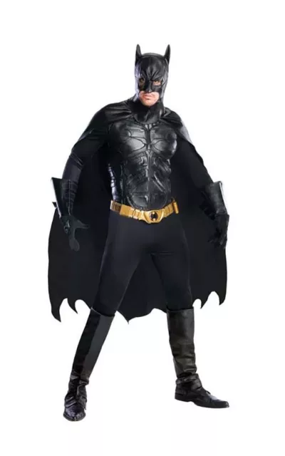 Licensed Grand Heritage Batman Dark Knight Adult Halloween Mens Costume