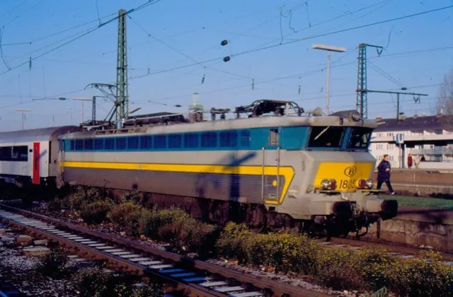 Eisenbahn Dia, SNCB 1805, Köln-Deutz, 21.11.1998, Originaldia