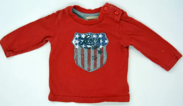 Originale Bambino Maglia Maniche Lunghe Maglietta Di Levis Taglia 3M 56