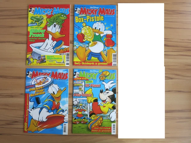 Walt Disneys Micky Maus 2000 Nr. 18, 19, 21, 22