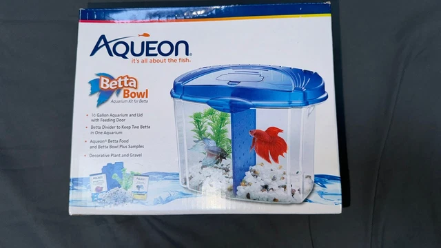 Aqueon KIT BETTA BOWL BLUE 100101206