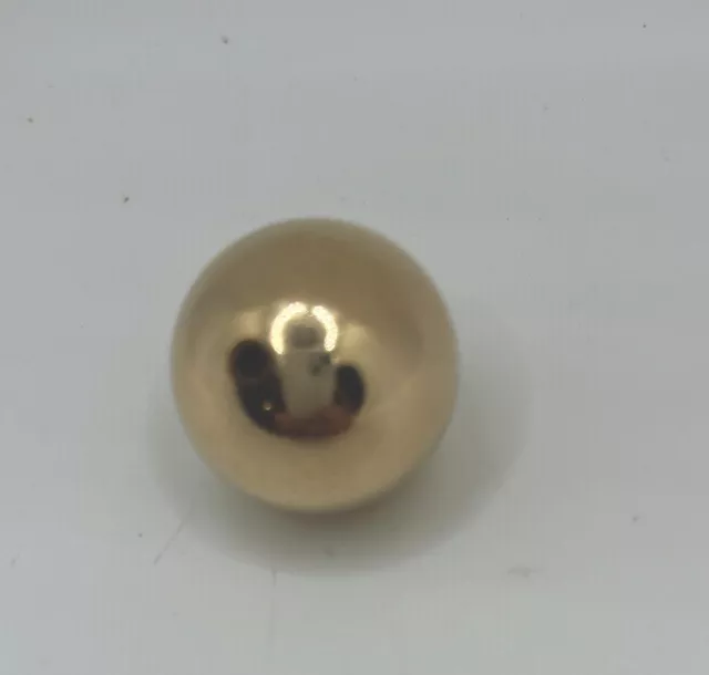 14kt Gold Filled 19mm Round Smooth Seamless Bead Package Of One Jewelry  Making