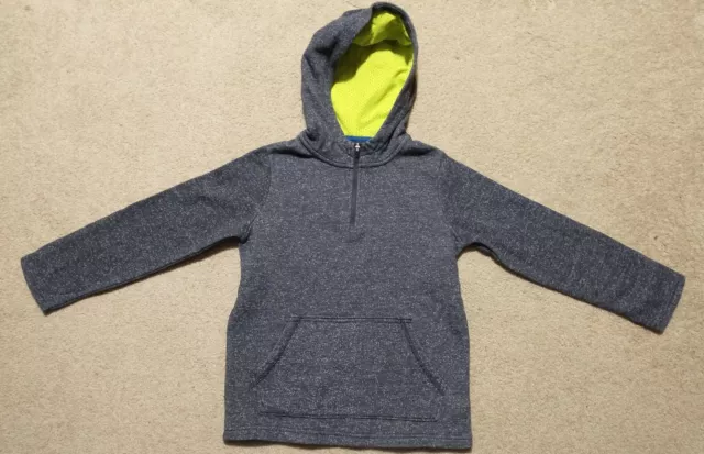 Oshkosh B'gosh Quarter Zip Gray Hoodie, Boys Size 8, NWOT