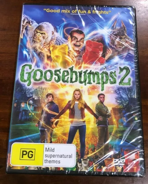 Goosebumps 2 - Haunted Halloween (2018 : 1 Disc DVD Set) Brand New Sealed R4