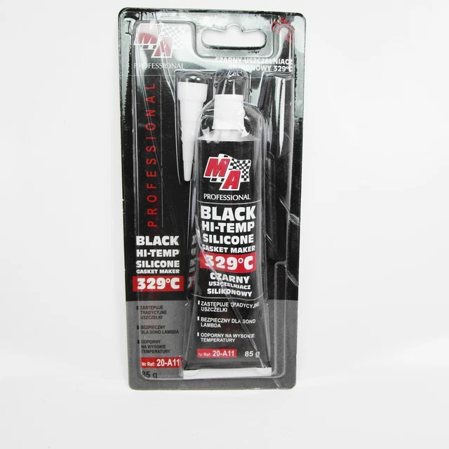 MA HAUTE TEMPÉRATURE Silicone Scellant Noir +329°C 85g EUR 9,33 ...