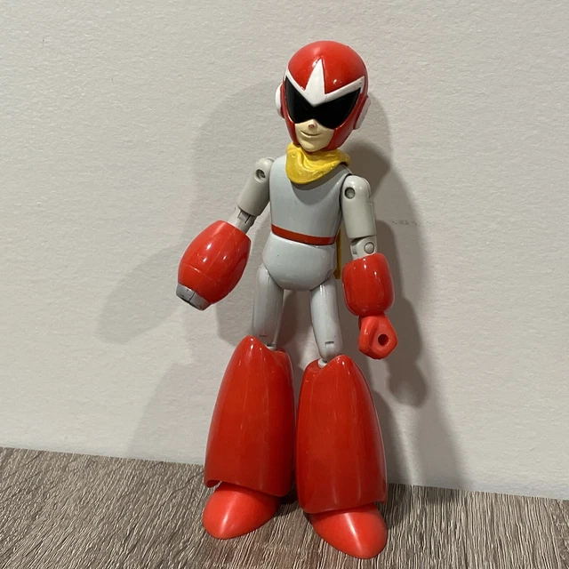 2004 Jazwares Capcom Mega Man Retro Classic PROTOMAN 6" Articulated Figure