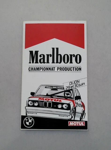 Autocollant Vintage Marlboro Adventure - Sticker Auto Tuning - Occasion