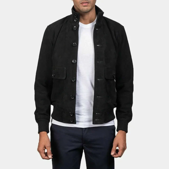 Veste Bomber Légère Homme Imprimé Chevaux Sauvages - 92% Polyester, 8% élasthanne - Coupe Ajustée - Pour Printemps/automne