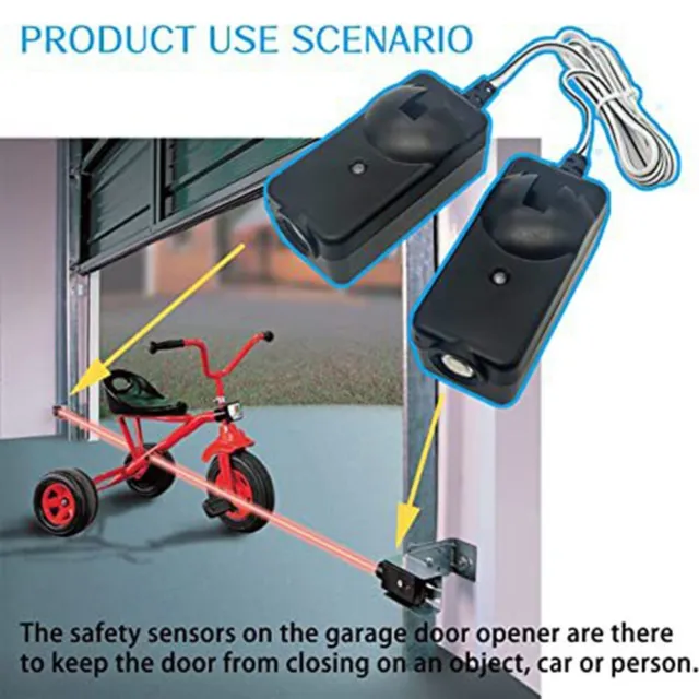 Enhanced Safety Garage Door Opener Sensor for 41A5034 ChamberlainLiftmaster