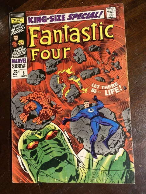 Fantastic Four Silver Age  KEY #6, Plus 5 & 3 Annuals Comics