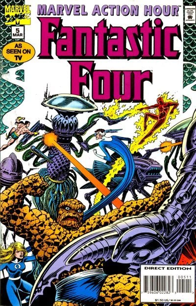 Marvel Action Hour, Featuring the Fantastic Four #5 VG; Marvel | low grade - Nam