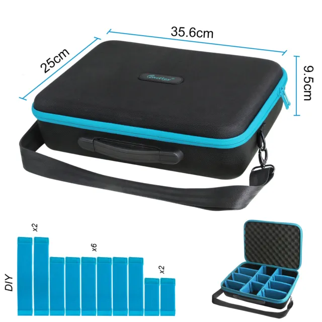 Hard Battery Storage Box Holder Carrying Case for Makita Battery Charger Adapter