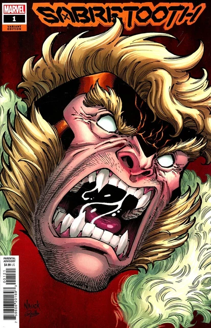 Sabretooth #1 2022 Unread 1st Print Todd Nauck Variant Cover Marvel Comic Book