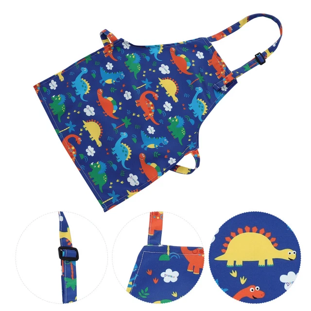 YMWALK Tablier Imperméable Pour Enfants 3-7 Ans – Manches Longues, Poche – Peinture, Cuisine, Jeux Salissants
