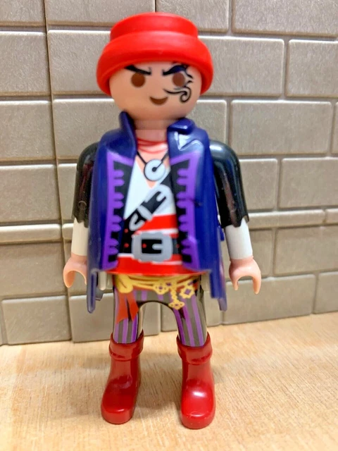 Autocollants PLAYMOBIL Vintage 80's - Stickers Pirate Corsaire D'origine