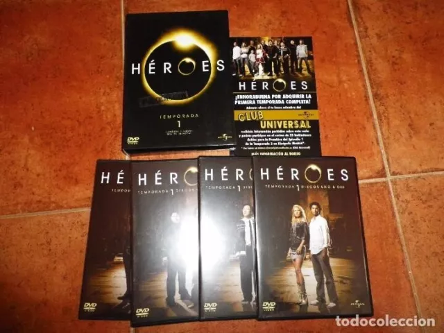 Heroes Serie TV Completa DVD Edición española original Oferta