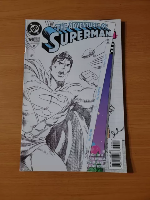Adventures of Superman #560 Direct Market Edition ~ NEAR MINT NM ~ 1998 DC Comic
