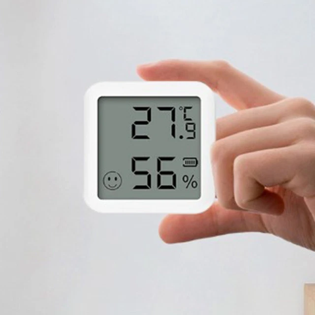 Smart Monitoring BT Thermo Hygrometer LCD Display Temperatur Luftfeuchtigkeit
