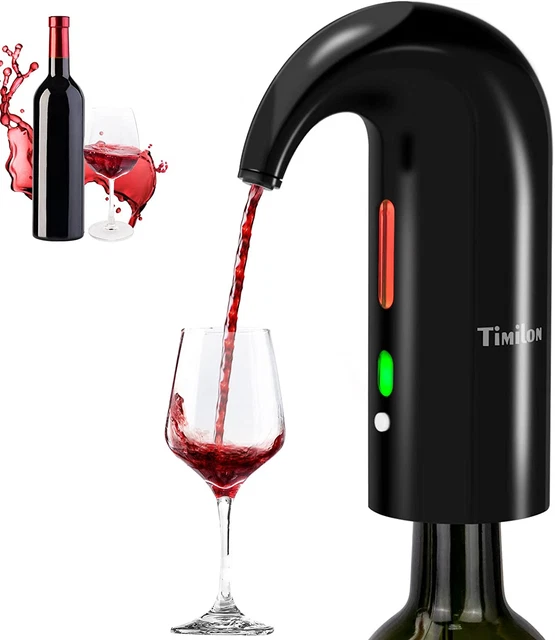 Vertidor eléctrico portátil decantador de vino de un toque multiinteligente automático