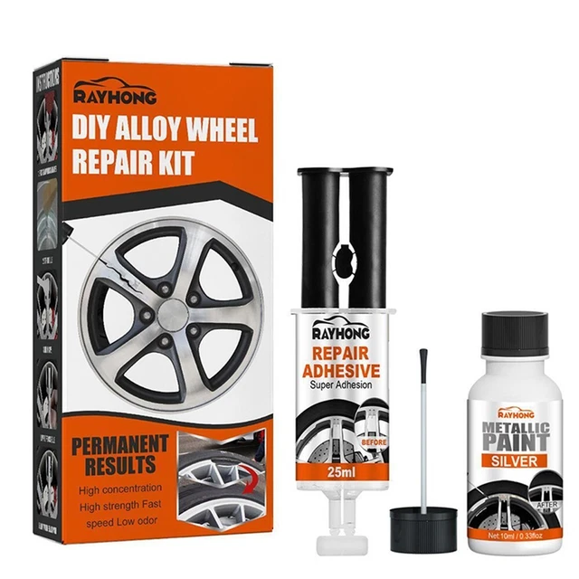 Universal Alloy Wheel Rim Scratch Repair Kit For Car Scratch Fix Quick