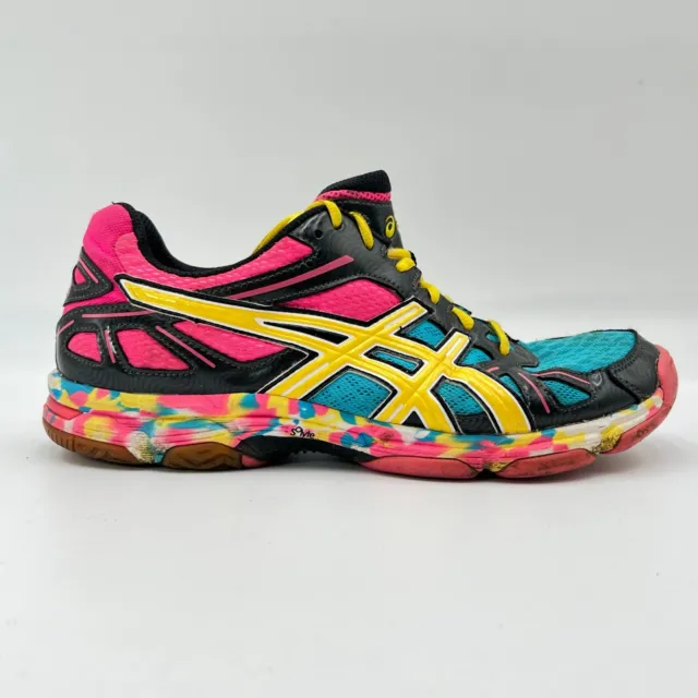 Asics Gel Flashpoint B256N Lightweight Multi Color Running Shoes Size 11 Women