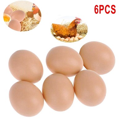 DURABLE Durable Faux Oeufs Poulet Volaille Couche Poulailler Kit Simulation Bricolage 