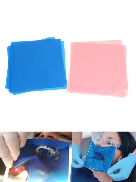 36Pcs/box Non Sterile Dental Dam Natural Latex Dental Oral Rubber Dam 6x6 Me.Q1