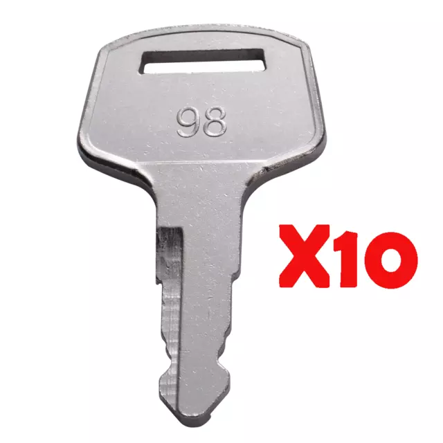 10 Ignition Key for Kubota BX2680 TC832-31810 BX1880 BX2380 BX23S BC2680