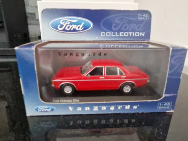 Corgi Vanguards 1:43 Ford Granada Ghia Venetian Red VA05200