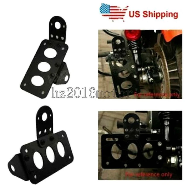 Motorcycle Frame Side Mount License Plate Bracket For Harley-Davidson Touring US
