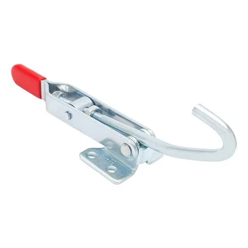 J Hook Toggle Clamp, Heavy Duty Toggle Latch Clamp, 375lbs / 175kg