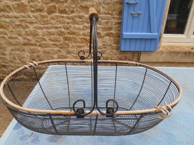 Ancien Porte Enfant De Porte Bagage En Fer Pour Velo Etc