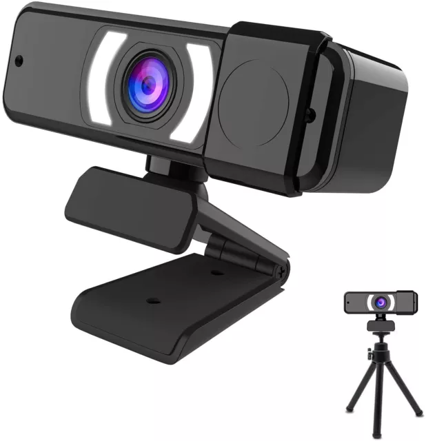 JIGA Streaming Webcam with Dual Microphone 1080P Adjustable Right