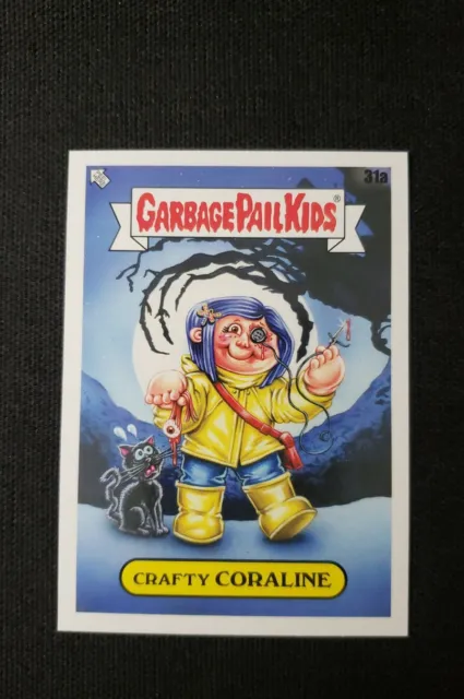 CRAFTY CORALINE 31a GARBAGE PAIL KIDS 2022 BOOK WORMS GPK CARD