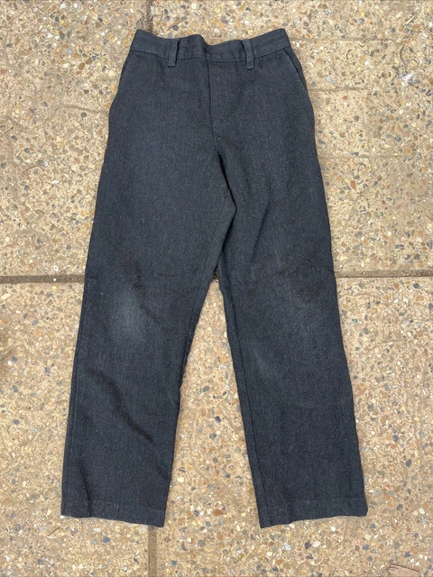Pantaloni scolastici pull on grigio scuro per ragazzi di George età 6-7 anni