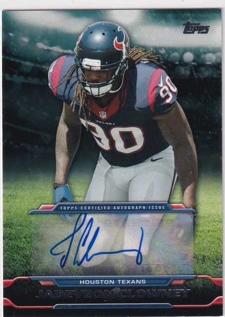 2014 Topps Jadeveon Clowney Autograph Auto
