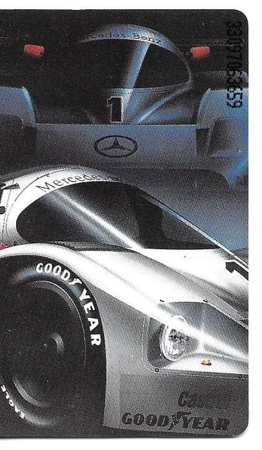 Rare / Carte Telephonique- Goodyear Pneu Tyre Formule 1 F1 Racing Car Phonecard