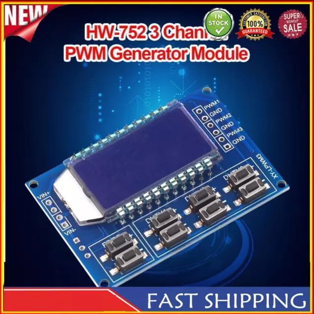 PWM Signal Generator Board Module 1Hz~150KHz Pulse Frequency Duty Cycle