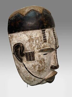 Wonderfully Carved African Nigerian Idoma Mask