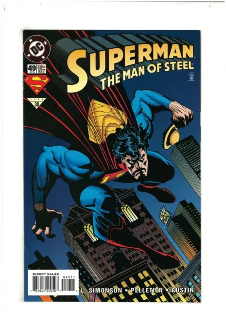 Superman Man of Steel #49 VF/NM 9.0 DC Comics 1995