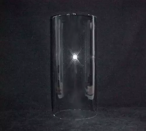 Cylinder Tube 5 X 11 Candle Holder Light Lamp Shade Hurricane Clear Glass