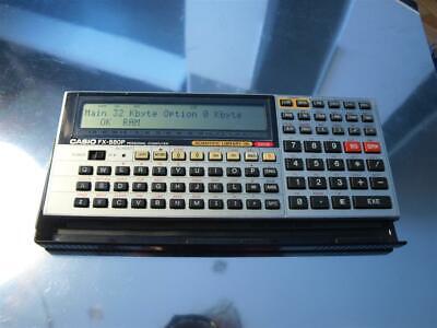 CALCULADORA CASIO FX-850P FX850P 8Kb CALCULATOR VINTAGE 