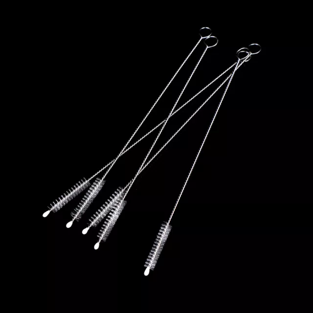 5X biberón de alimentación para bebé taza de agua cepillo limpiador espiral limpieza suave del cabello tambiénR*DB