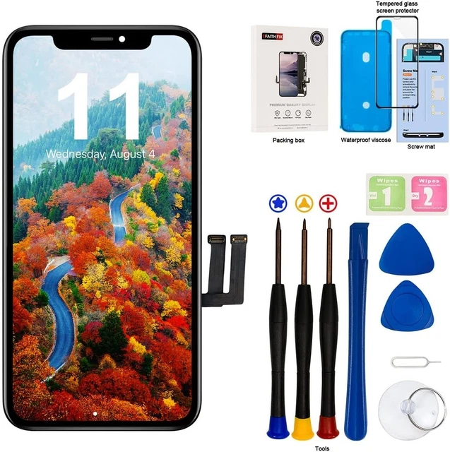 thumbnail image 2 of For IPhone 13 LCD Screen Replacement Kit With Display Digitizer And Repair Tools By EFAITHFIX 2 of 4