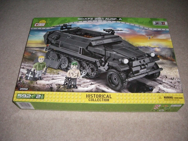 Cobi 2551 Hanomag Sd.Kfz.251/1 Ausf. A – Édition Limitée 636 Briques
