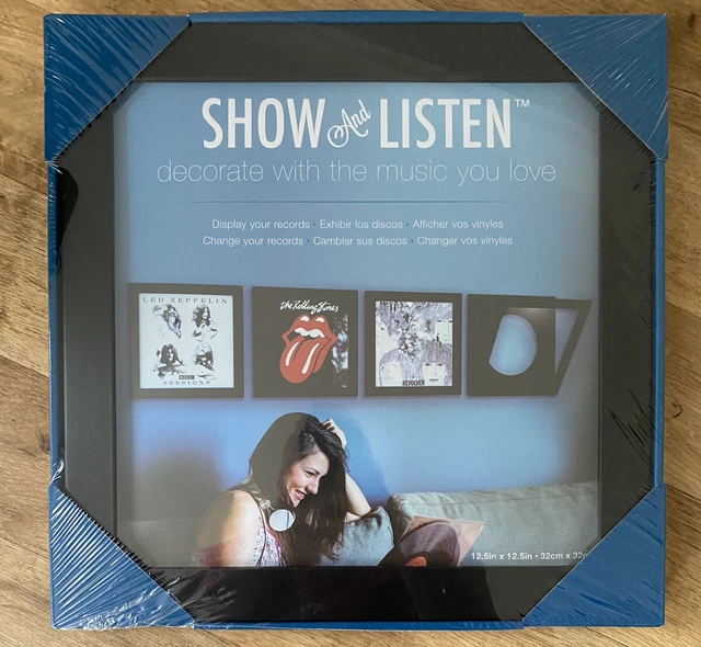 Show and Listen 12" Vinyl Album Record LP Flip Frame Black New Free Delivery