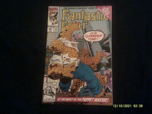 1992 MARVEL COMICS FANTASTIC FOUR # 367 w/ WOLVERINE. INFINITY WAR X-OVER.