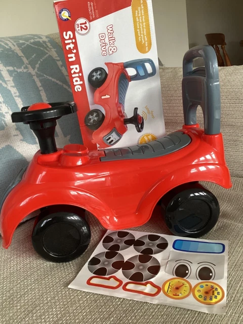 Baby claas sit shop and ride tractor