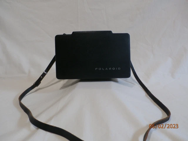 Vintage Polaroid Automatic 100 Land  Camera With Book And Cold Clip As Is (READ)