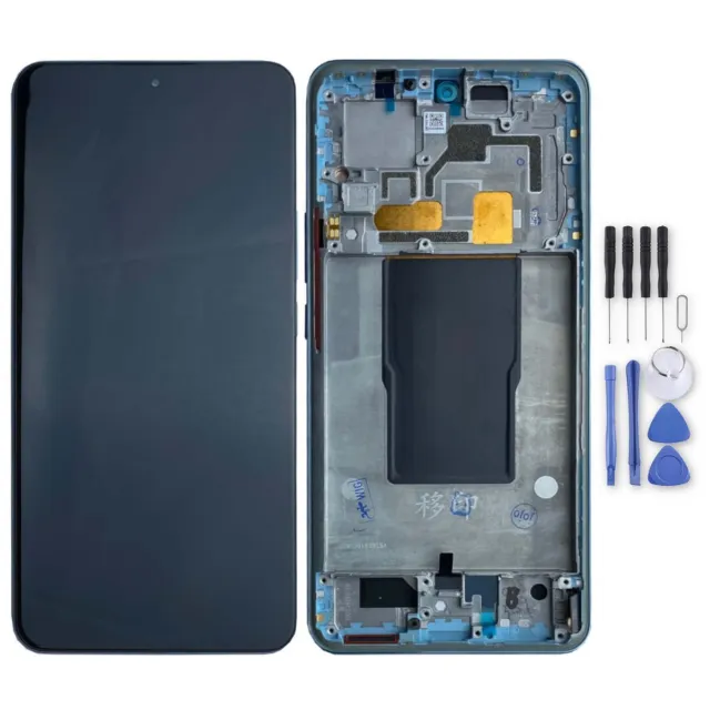 Für Xiaomi 12T / 12T Pro Display Full LCD Rahmen Einheit Touch Ersatz Reparatur